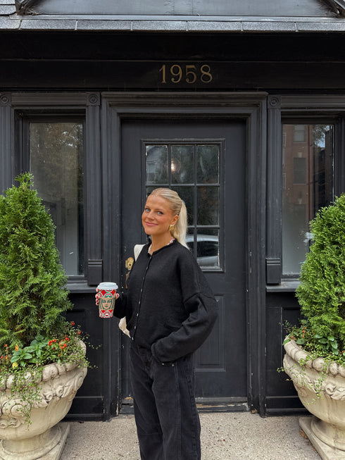 Coco Cutie Cardigan // Black